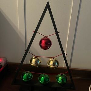 wood Christmas tree holiday decor